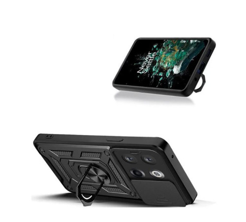 Чохол до мобільного телефона BeCover Military OnePlus Ace 2 Black (710137)