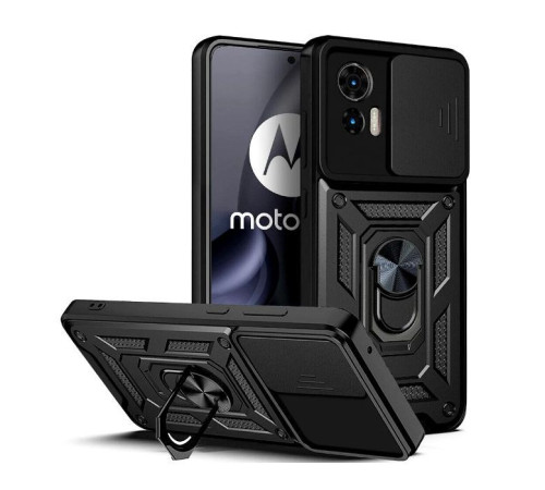 Чохол до мобільного телефона BeCover Military Motorola Edge 30 Neo Black (709966)