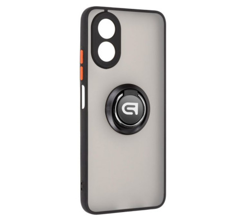 Чохол до мобільного телефона Armorstandart Frosted Matte Ring OPPO A18 4G / A38 4G Black (ARM72699)