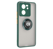 Чехол для мобильного телефона Armorstandart Frosted Matte Ring Xiaomi 13T/13T Pro Dark Green (ARM72718)