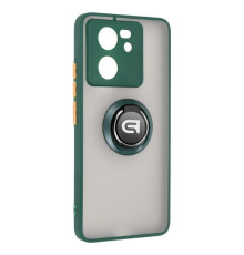 Чехол для мобильного телефона Armorstandart Frosted Matte Ring Xiaomi 13T/13T Pro Dark Green (ARM72718)