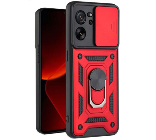 Чохол до мобільного телефона BeCover Military Xiaomi Redmi 13C / Poco C65 Red (710564)