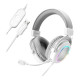 Навушники Fifine H6 RGB 7.1 White (H6W)