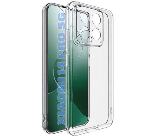 Чохол до мобільного телефона BeCover Xiaomi 14 Pro 5G Transparancy (710688)