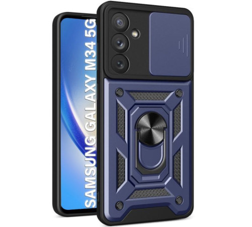 Чохол до мобільного телефона BeCover Military Samsung Galaxy M34 5G SM-M346 Blue (710680)