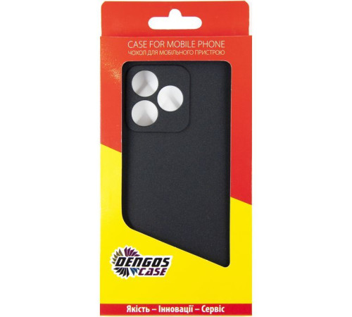 Чохол до мобільного телефона Dengos Carbon Realme C53 (black) (DG-TPU-CRBN-195)