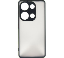 Чохол до мобільного телефона Dengos Matte Xiaomi Redmi Note 13 Pro 4G (black) (DG-TPU-MATT-141)