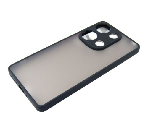 Чохол до мобільного телефона Dengos Matte Xiaomi Redmi Note 13 Pro 4G (black) (DG-TPU-MATT-141)