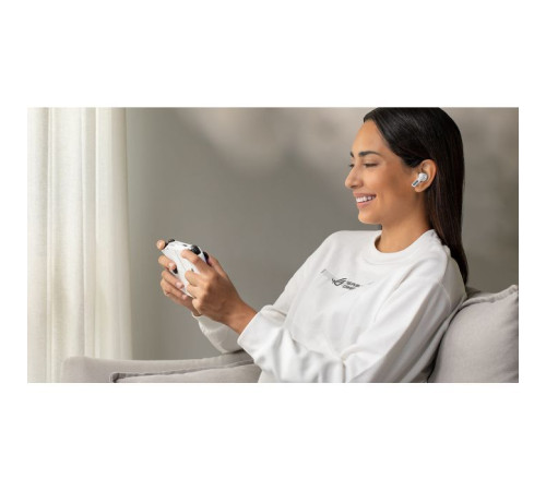 Навушники ASUS ROG Cetra True Wireless SpeedNova White (90YH03Y0-BTUA10)