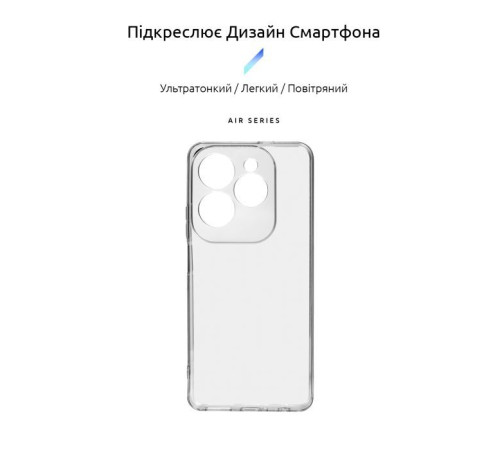 Чохол до мобільного телефона Armorstandart Air Infinix HOT 40 Camera cover Clear (ARM73922)