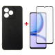 Чохол до мобільного телефона Dengos Kit for Realme C53 case + glass (Black) (DG-KM-47)