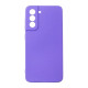 Чохол до мобільного телефона Dengos Kit for Samsung Galaxy S21 FE case + glass (Purple) (DG-KM-40)