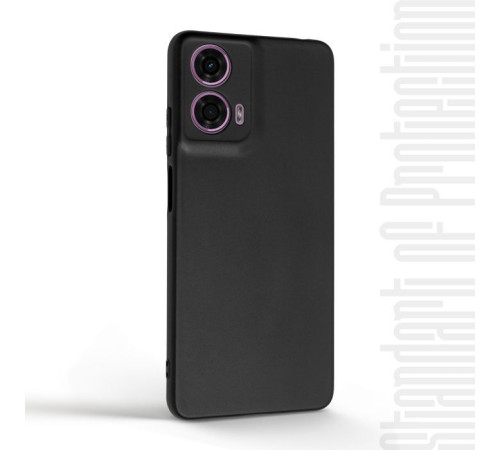 Чохол до мобільного телефона Armorstandart Matte Slim Fit Motorola G24 Camera cover Black (ARM74310)