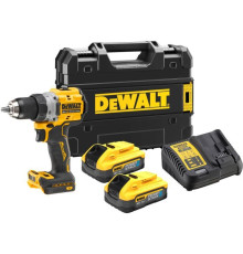 Шуруповерт DeWALT XR Li-Ion PowerStack 18 В, 2x5Ah, 90 Нм, 0-650/0-2000 об/хв, TSTAK (DCD800H2T)