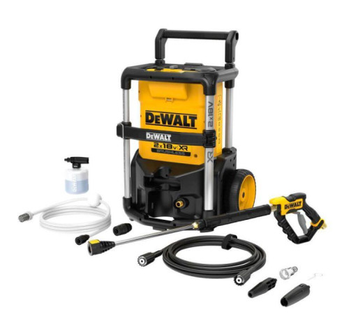 Мийка високого тиску DeWALT XR Li-Ion, 165 бар, шланг 6 м (без АКБ та ЗП) (DCMPW1600N)