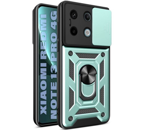 Чохол до мобільного телефона BeCover Military Xiaomi Redmi Note 13 Pro 4G Dark Green (711026)