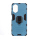 Чохол до мобільного телефона ColorWay AntiShock Magnet Ring Oppo A38 blue (CW-CAMROA38-BU)