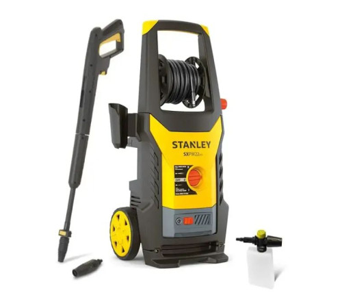 Мийка високого тиску Stanley 2.2 кВт, 160 бар, шланг 8 м (SXPW22DSS-E)