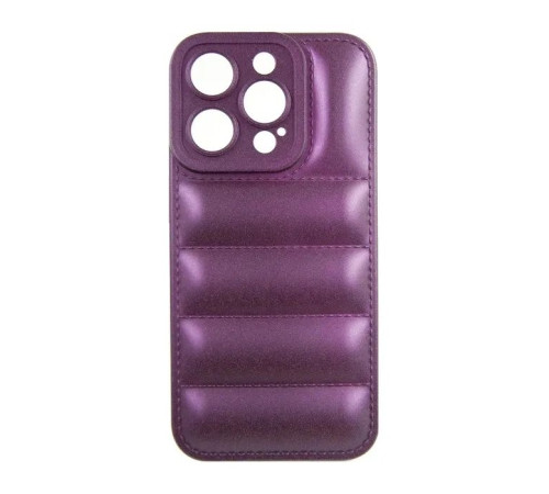 Чохол до мобільного телефона Dengos iPhone 15 Pro Case + Glass (Purple) (DG-KM-81)
