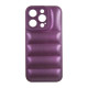 Чохол до мобільного телефона Dengos iPhone 15 Pro Case + Glass (Purple) (DG-KM-81)