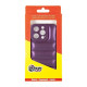 Чохол до мобільного телефона Dengos iPhone 15 Pro Case + Glass (Purple) (DG-KM-81)