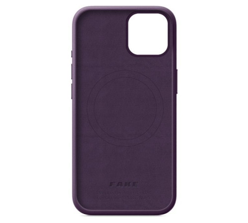 Чохол до мобільного телефона Armorstandart FAKE Leather Case Apple iPhone 15 Deep Purple (ARM76290)