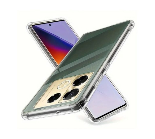 Чохол до мобільного телефона BeCover Anti-Shock Infinix Note 40 Pro (X6851) Clear (711171)