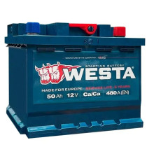 Акумулятор автомобільний Westa 6CT-50 А (0)
