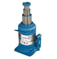 Домкрат GTM гідравлічний пляшковий 10т (210-520мм) двохштоковий (TH810001)