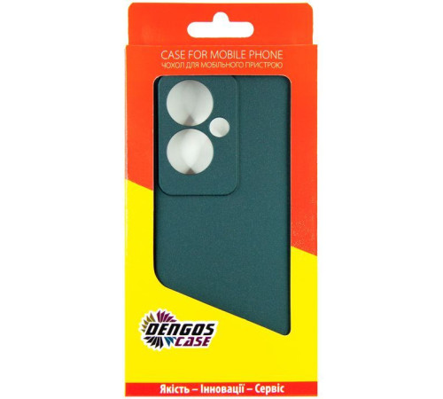 Чохол до мобільного телефона Dengos Soft Oppo Reno 11F (green) (DG-TPU-SOFT-60)