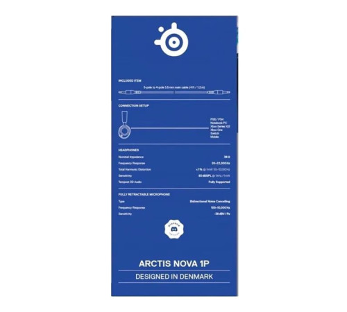 Навушники SteelSeries Arctis Nova 1P White (61612)