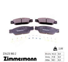 Тормозные колодки ZIMMERMANN 23423.180.2