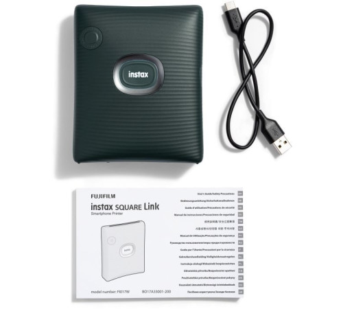 Сублимационный принтер Fujifilm INSTAX SQ Link Green (16785482)