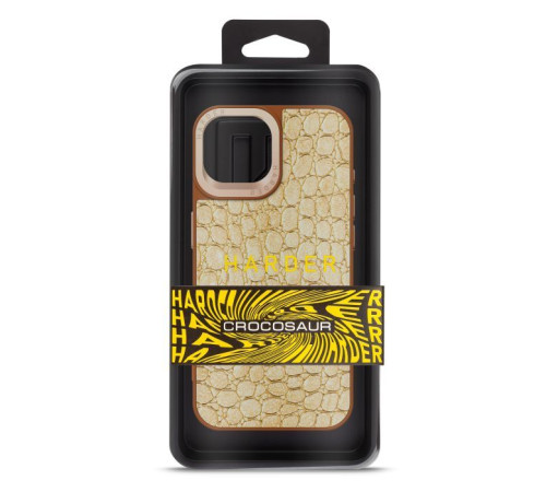 Чехол для мобильного телефона Harder Crocosaur Apple iPhone 15 Beige (ARM76697)