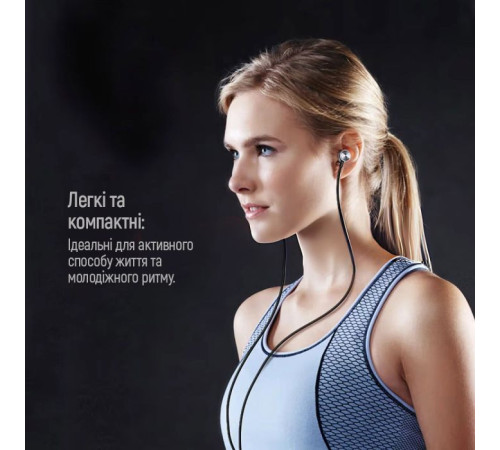 Наушники ColorWay 3.5 mm Wired Earphone UrbanBeat Black (CW-WD03BK)