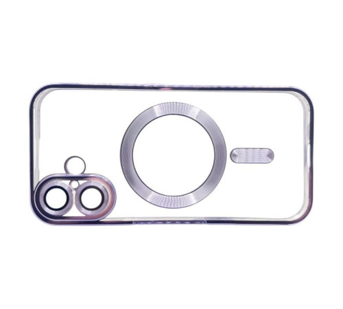 Чохол до мобільного телефона BeCover TPU Chrome Case (MagSafe) для Apple iPhone 16 Plus Purple (712079)