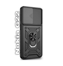 Чохол до мобільного телефона BeCover Military Nokia G22 Black (709989)