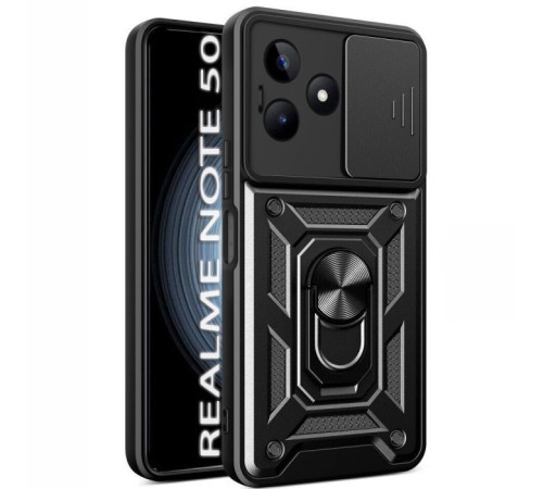 Чохол до мобільного телефона BeCover Military Realme Note 50 Black (712182)