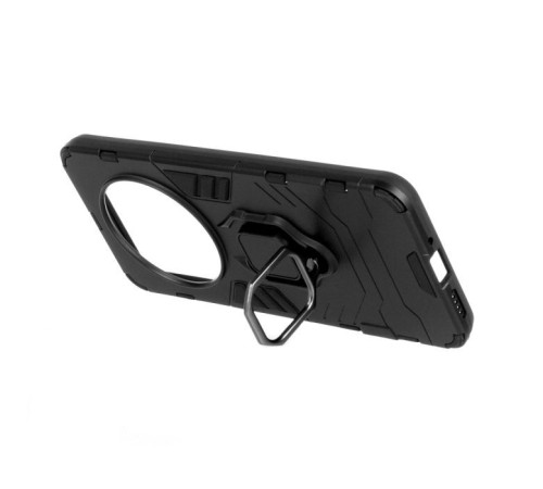Чохол до мобільного телефона ColorWay AntiShock Magnet Ring Xiaomi Poco С75 black (CW-CAMRXPC75-BK)