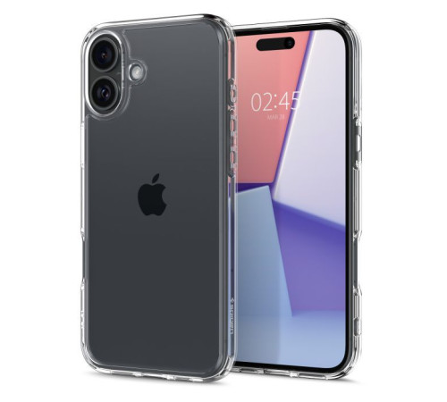 Чохол до мобільного телефона Spigen iPhone 16 Plus Ultra Hybrid Crystal Clear (ACS08069)