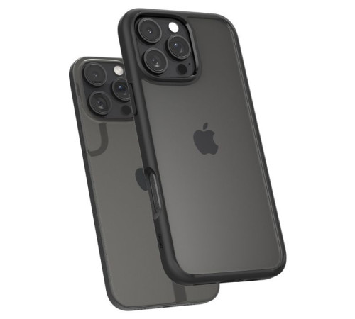 Чохол до мобільного телефона Spigen iPhone 16 Pro Max Ultra Hybrid Matte Black (ACS07996)