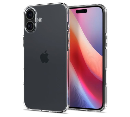 Чохол до мобільного телефона Spigen iPhone 16 Liquid Crystal Crystal Clear (ACS08190)