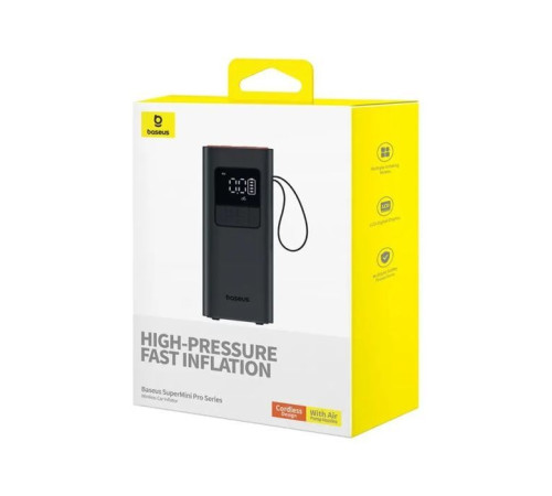 Автомобильный компрессор Baseus Super Mini Pro Black (C1115930011100)