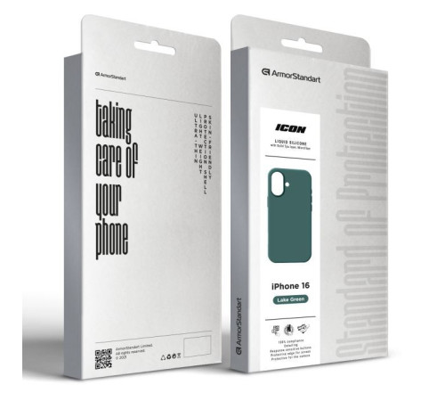 Чохол до мобільного телефона Armorstandart ICON2 Case Apple iPhone 16 Lake Green (ARM81298)