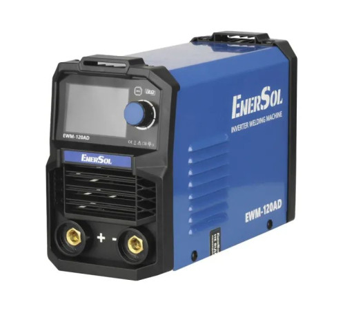 Зварювальний апарат Enersol інверторний, 20-120 A, 5.1 кВт, 2.8 кг (EWM-120AD)