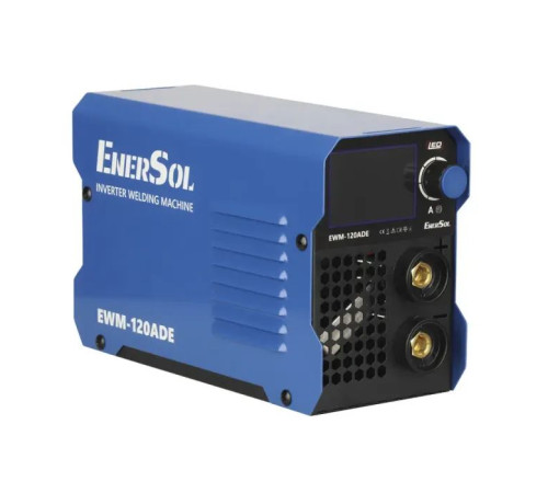Зварювальний апарат Enersol інверторний, 20-120 A, 5.1 кВт, 2.9 кг (EWM-120ADE)