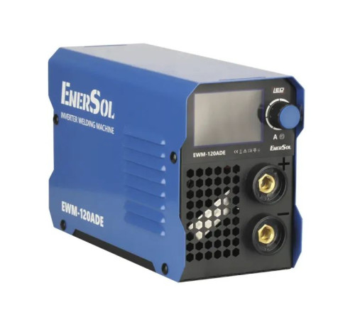 Зварювальний апарат Enersol інверторний, 20-120 A, 5.1 кВт, 2.9 кг (EWM-120ADE)