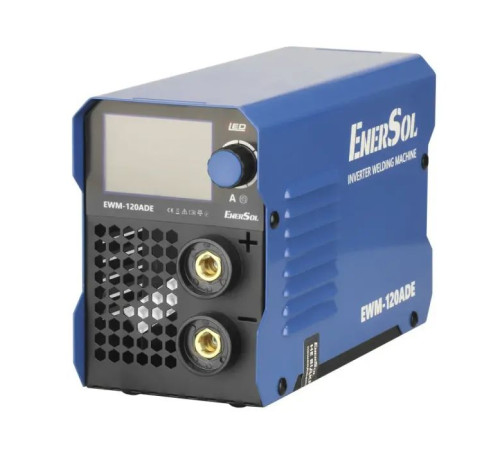 Зварювальний апарат Enersol інверторний, 20-120 A, 5.1 кВт, 2.9 кг (EWM-120ADE)