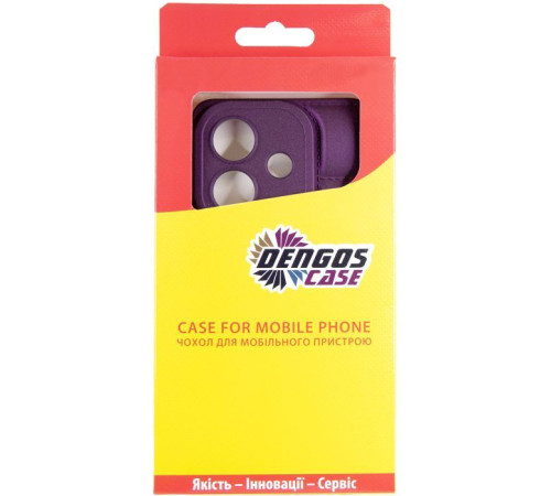 Чохол до мобільного телефона Dengos Soft OPPO A3X (purple) (DG-TPU-SOFT-68)