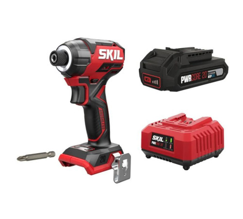 Гайковерт Skil акумуляторний безщітковий ударний 3225 CA Compact , 2.5Ah (SD1E3225CA+BC1E3110AA)